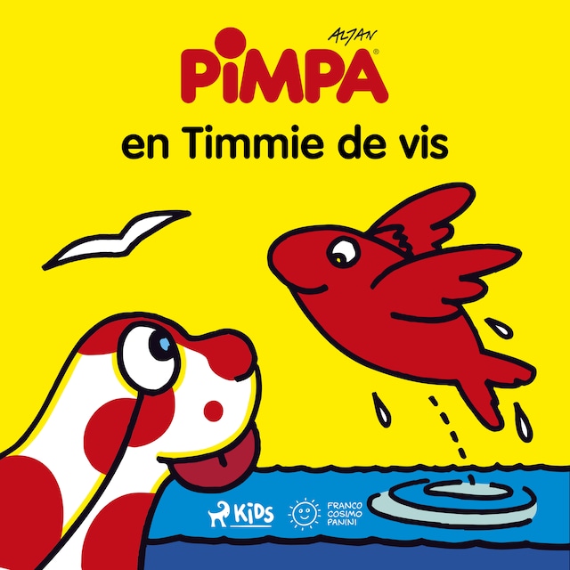Okładka książki dla Pimpa - Pimpa en Timmie de vis