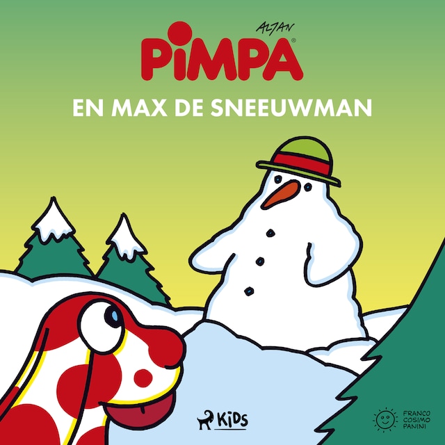 Couverture de livre pour Pimpa - Pimpa en Max de sneeuwman