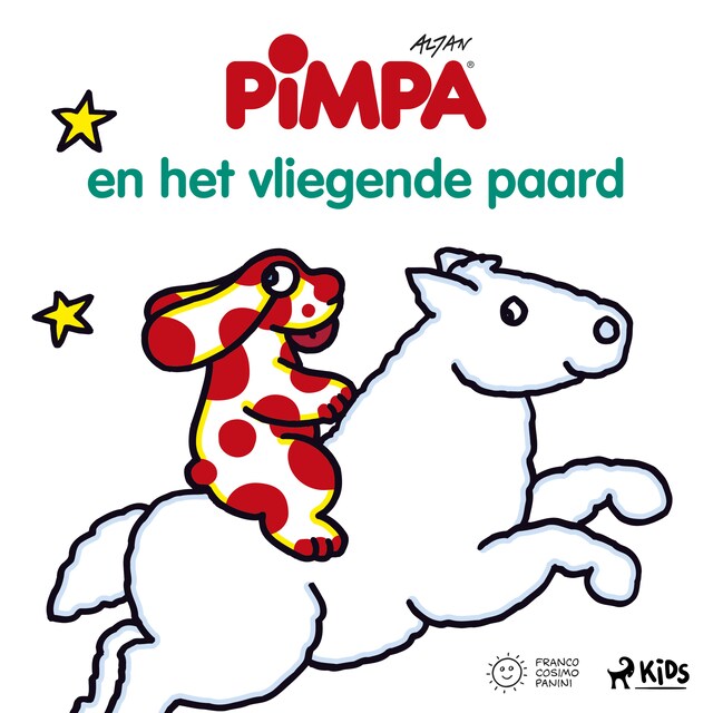 Okładka książki dla Pimpa - Pimpa en het vliegende paard