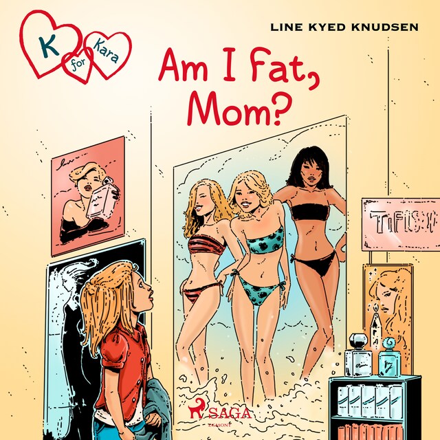 Book cover for K for Kara 14: Am I Fat, Mom?