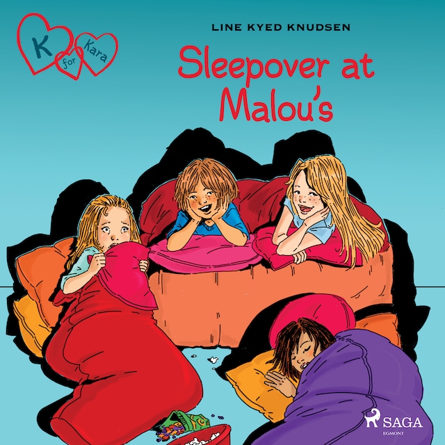 Buchcover für K for Kara 4 - Sleepover at Malou’s