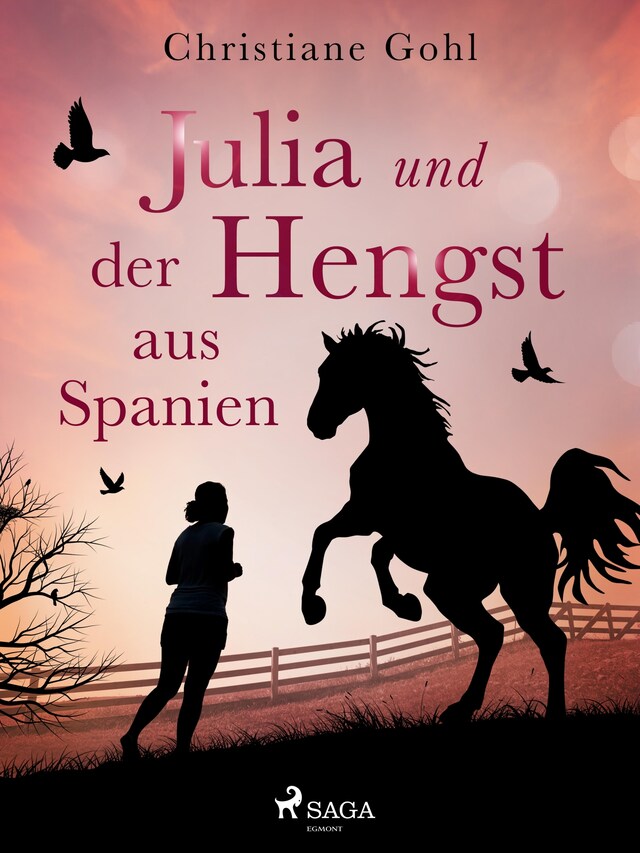 Boekomslag van Julia und der Hengst aus Spanien