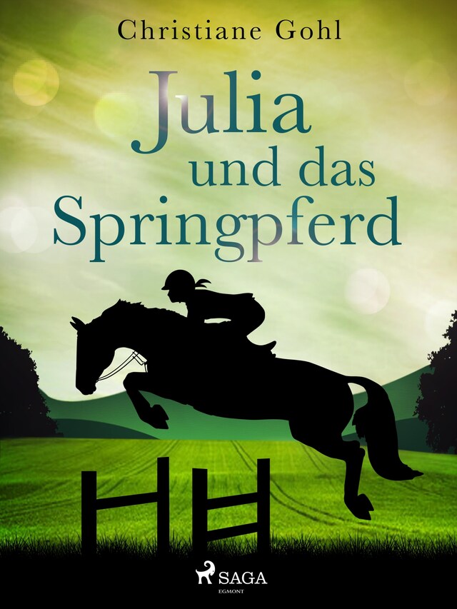 Book cover for Julia und das Springpferd