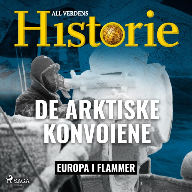 Couverture de livre pour De arktiske konvoiene