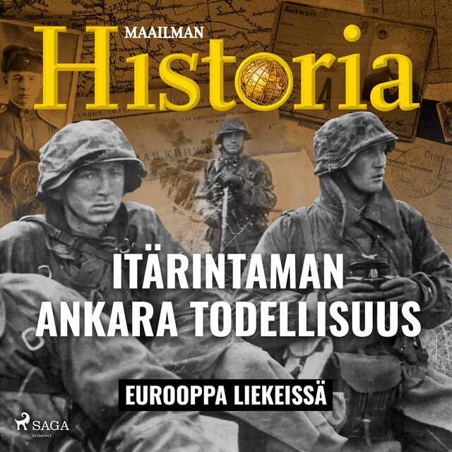 Copertina del libro per Itärintaman ankara todellisuus