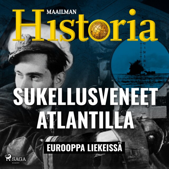 Kirjankansi teokselle Sukellusveneet Atlantilla