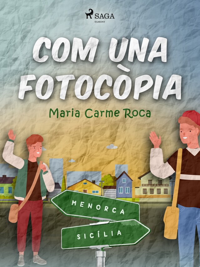 Book cover for Com una fotocòpia