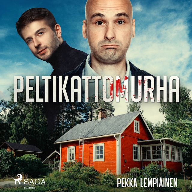 Book cover for Peltikattomurha
