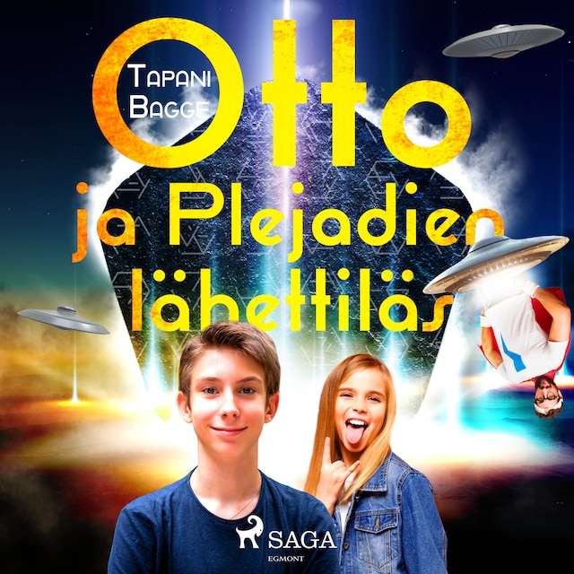 Portada de libro para Otto ja Plejadien lähettiläs