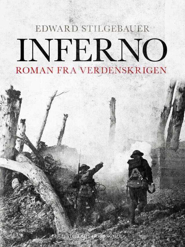 Boekomslag van Inferno. Roman fra Verdenskrigen