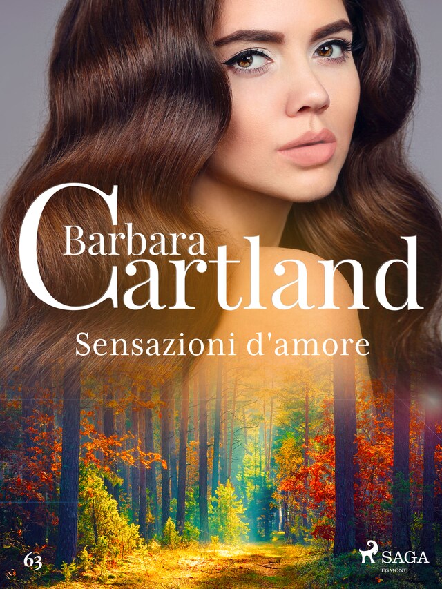 Book cover for Sensazioni d'amore (La collezione eterna di Barbara Cartland 63)