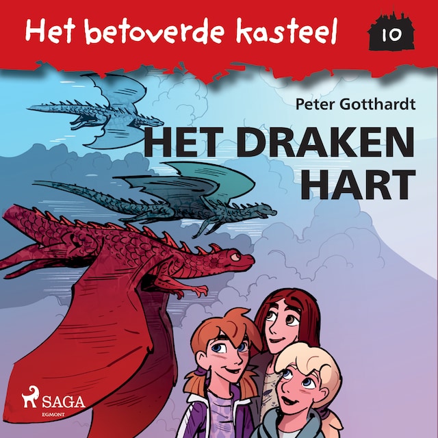 Couverture de livre pour Het betoverde kasteel 10 - Het Draken Hart