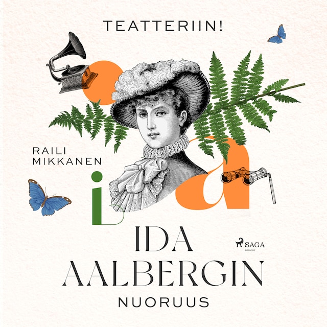 Book cover for Teatteriin! Ida Aalbergin nuoruus