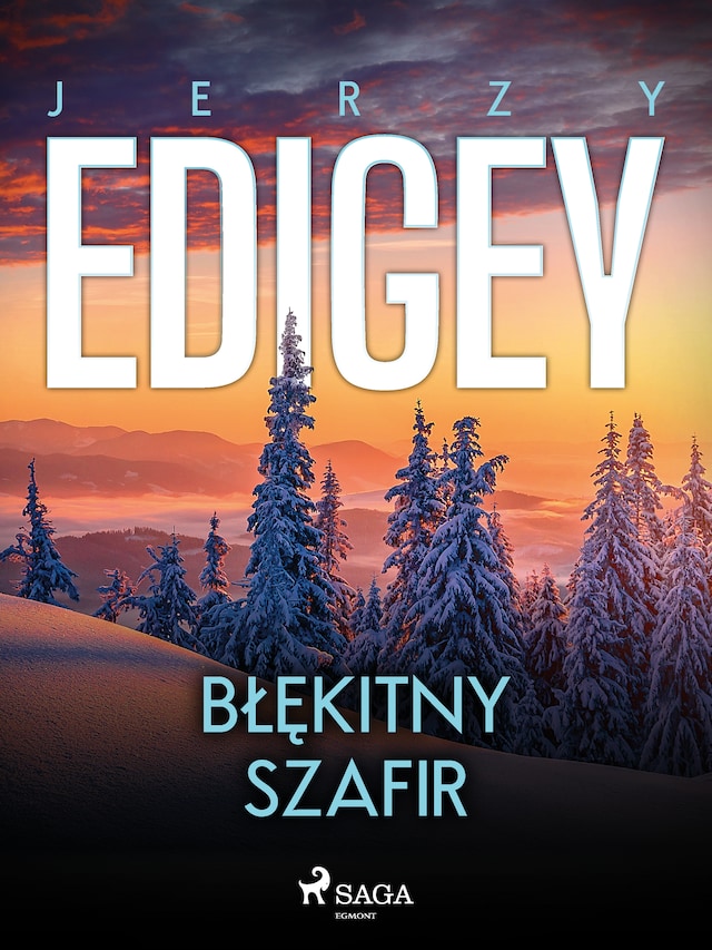 Book cover for Błękitny szafir
