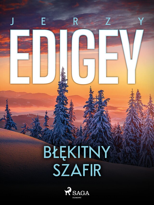 Book cover for Błękitny szafir