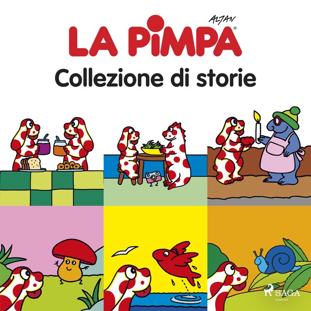 Kirjankansi teokselle La Pimpa - Collezione di storie