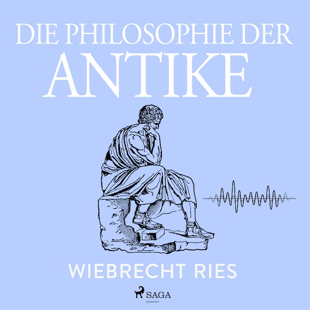 Kirjankansi teokselle Die Philosophie der Antike