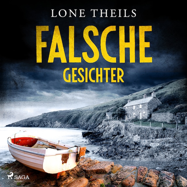 Book cover for Falsche Gesichter - Ein Fall für Journalistin Nora Sand, Band 4
