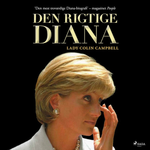 Kirjankansi teokselle Den rigtige Diana