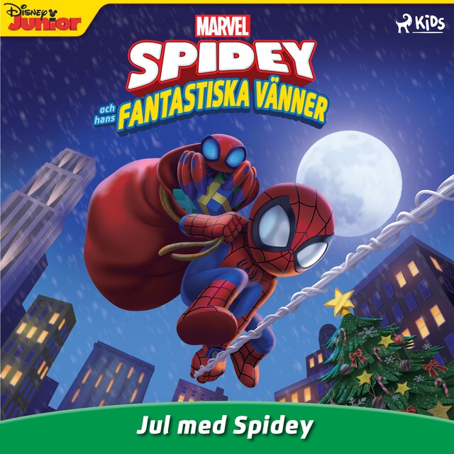 Couverture de livre pour Spidey och hans fantastiska vänner - Jul med Spidey