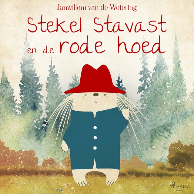Book cover for Stekel Stavast en de rode hoed
