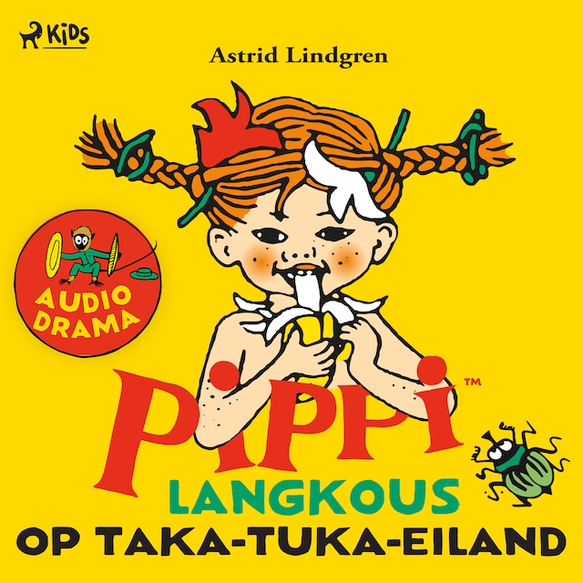 Book cover for Pippi Langkous op Taka-Tuka-eiland (hoorspel)