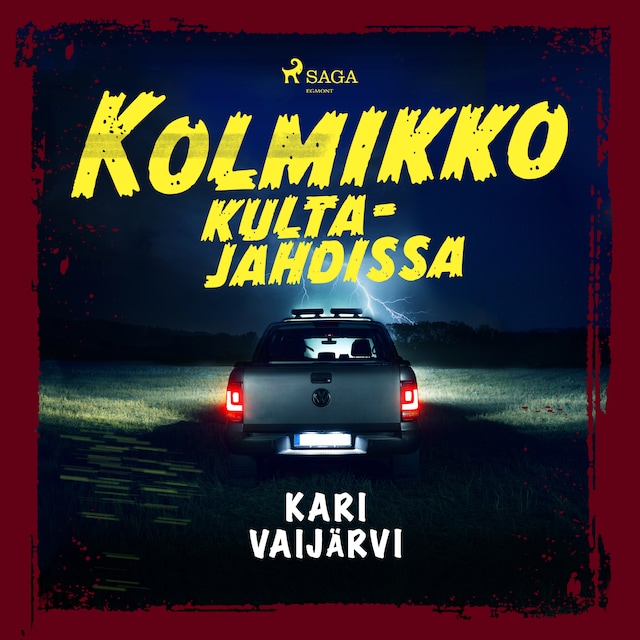 Book cover for Kolmikko kultajahdissa