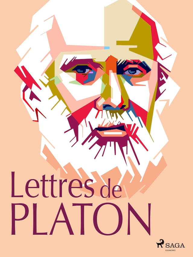 Kirjankansi teokselle Lettres de Platon