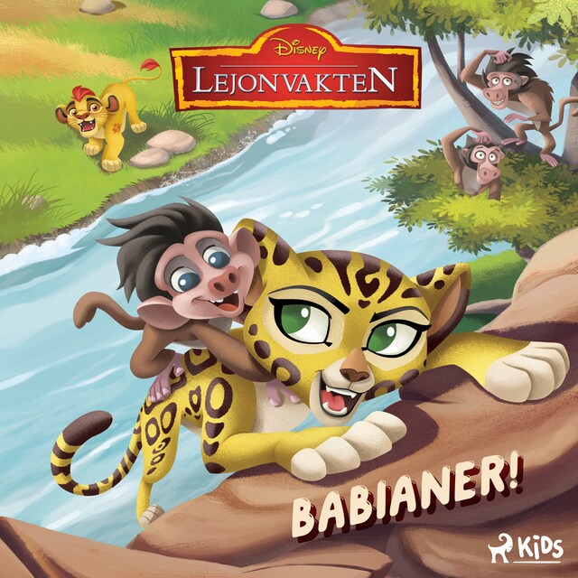 Buchcover für Lejonvakten - Babianer!