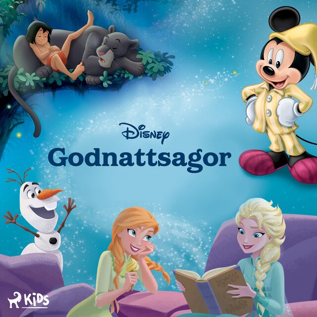Book cover for Disneys Godnattsagor
