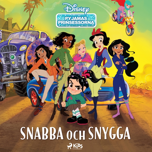 Book cover for Pyjamas-prinsessorna - Snabba och snygga