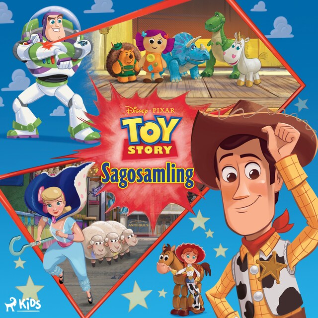 Couverture de livre pour Toy Story Sagosamling