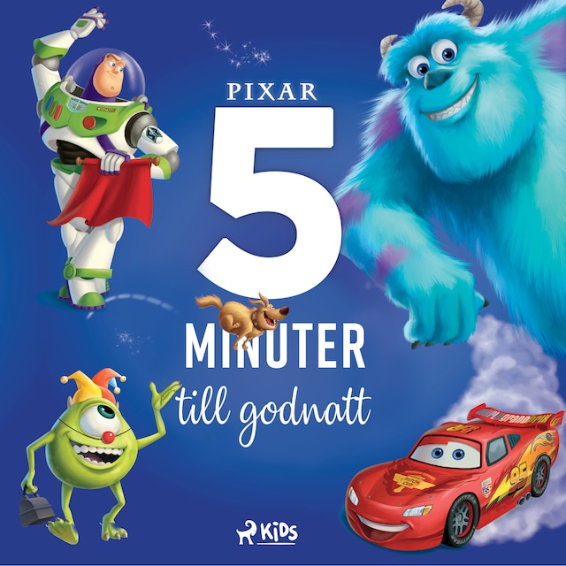Okładka książki dla Fem minuter till godnatt - Disney/Pixar