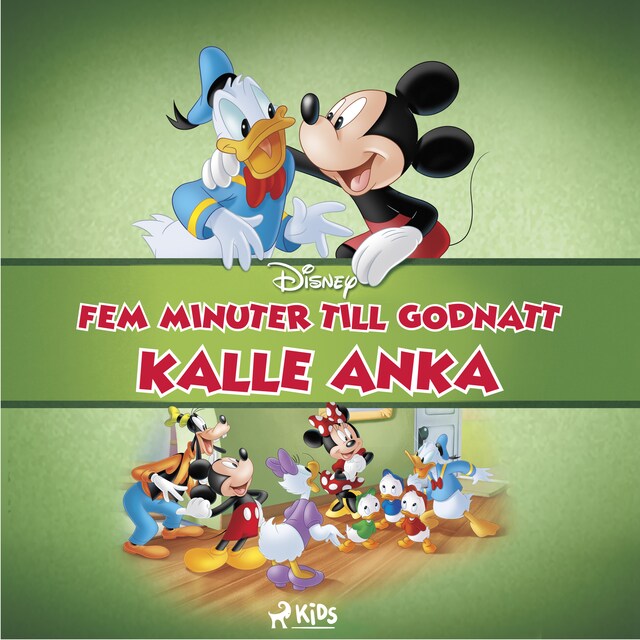 Couverture de livre pour Fem minuter till godnatt - Kalle Anka