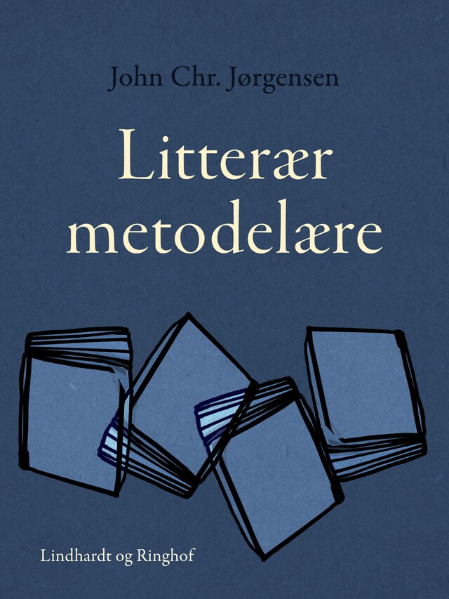 Buchcover für Litterær metodelære