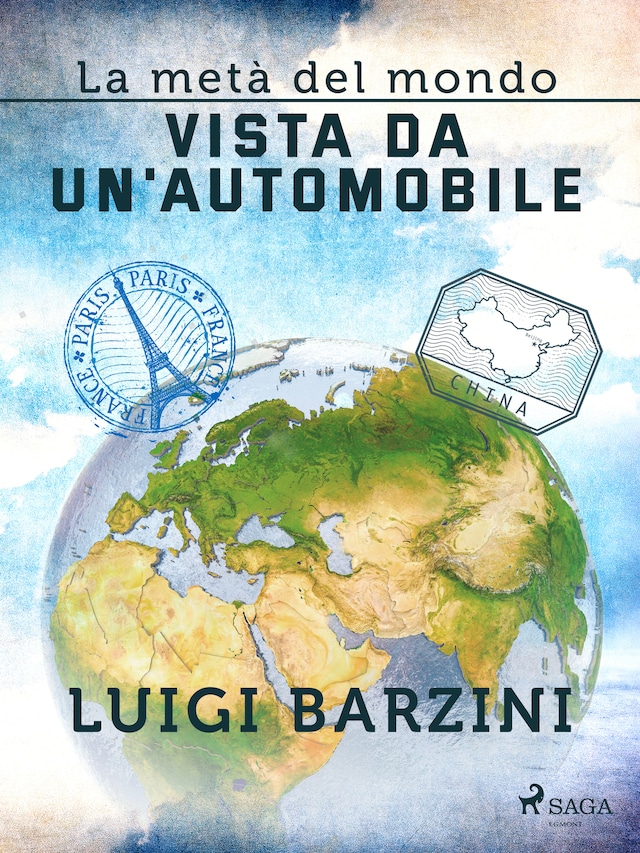 Boekomslag van La metà del mondo vista da un'automobile