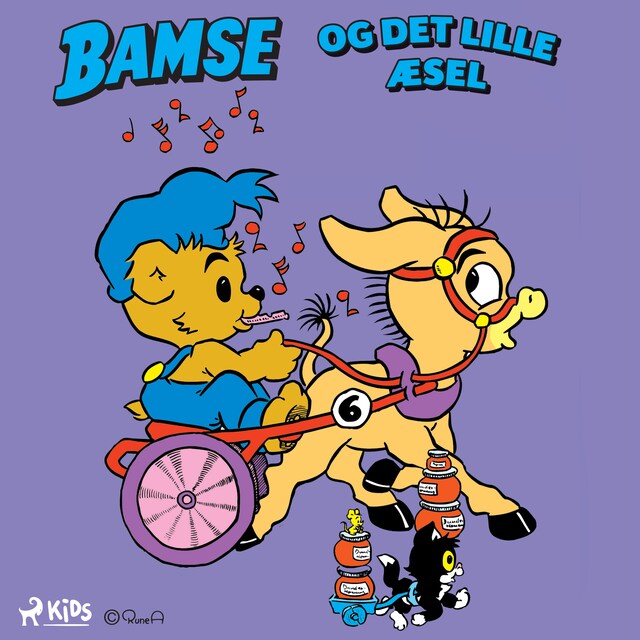 Bogomslag for Bamse og det lille æsel