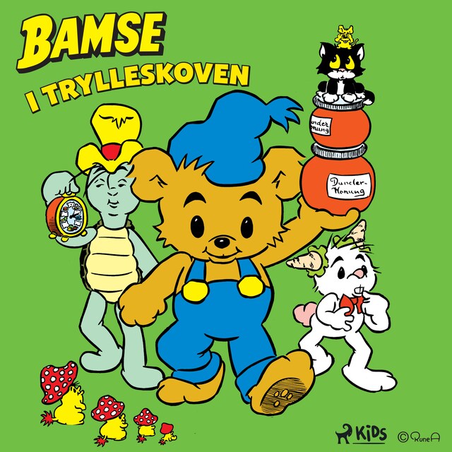 Bogomslag for Bamse i Trylleskoven