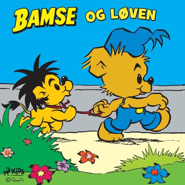 Bogomslag for Bamse og løven