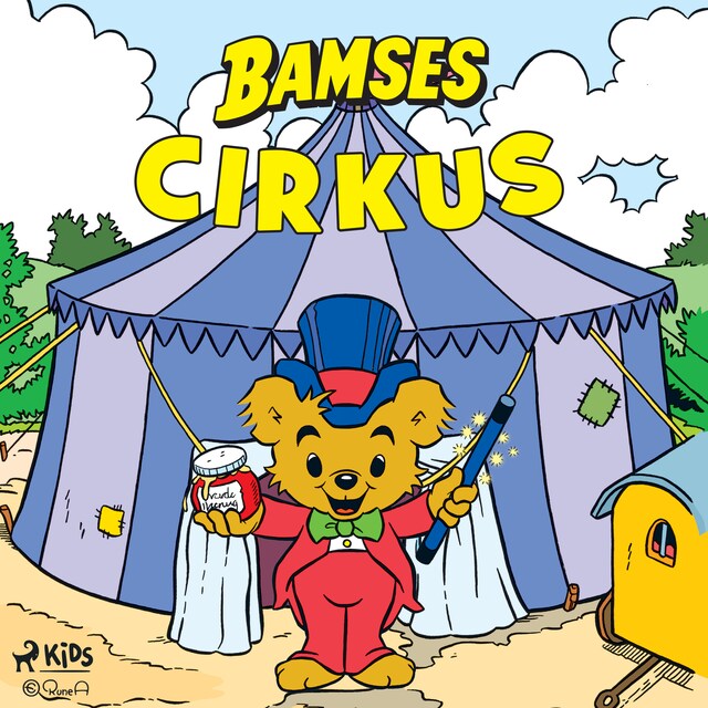 Bogomslag for Bamses cirkus