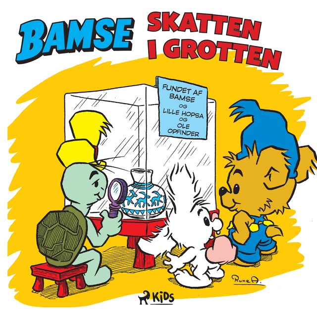 Bogomslag for Bamse - Skatten i grotten