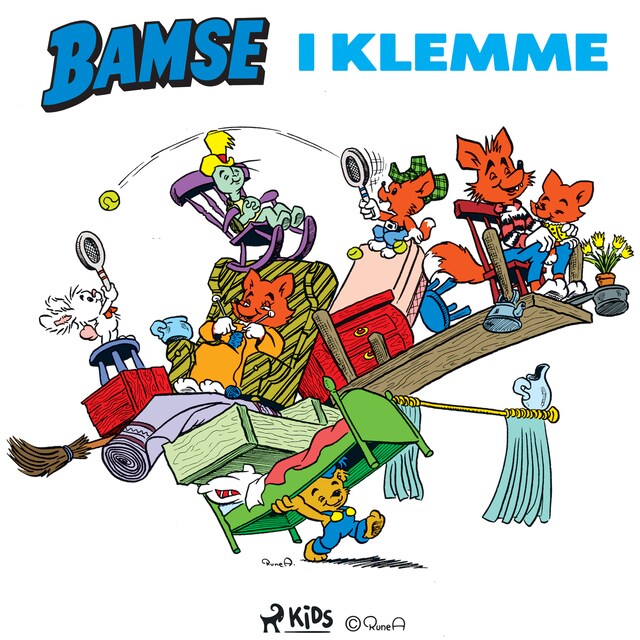 Bogomslag for Bamse i klemme