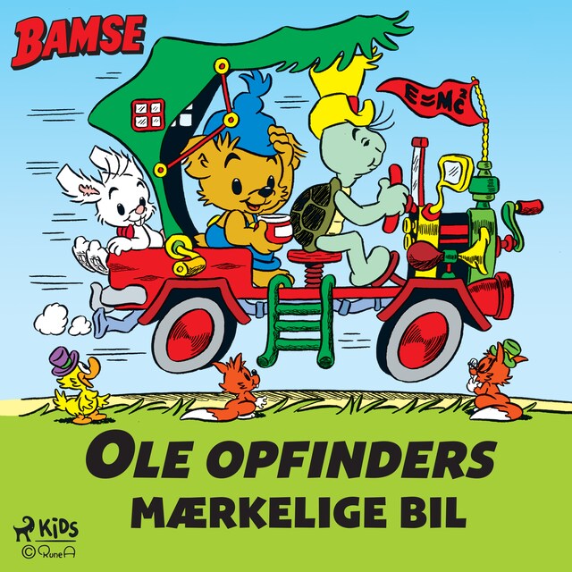 Bogomslag for Bamse - Ole Opfinders mærkelige bil