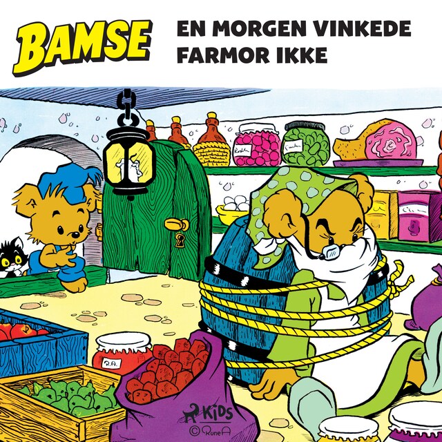 Bogomslag for Bamse - En morgen vinkede farmor ikke