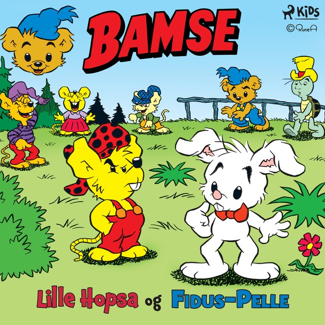 Bogomslag for Bamse - Lille Hopsa og Fidus-Pelle