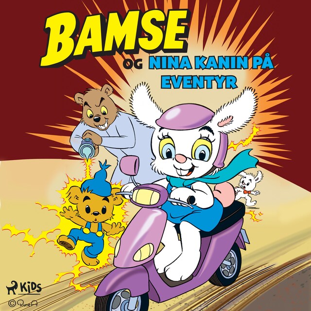 Bogomslag for Bamse og Nina Kanin på eventyr