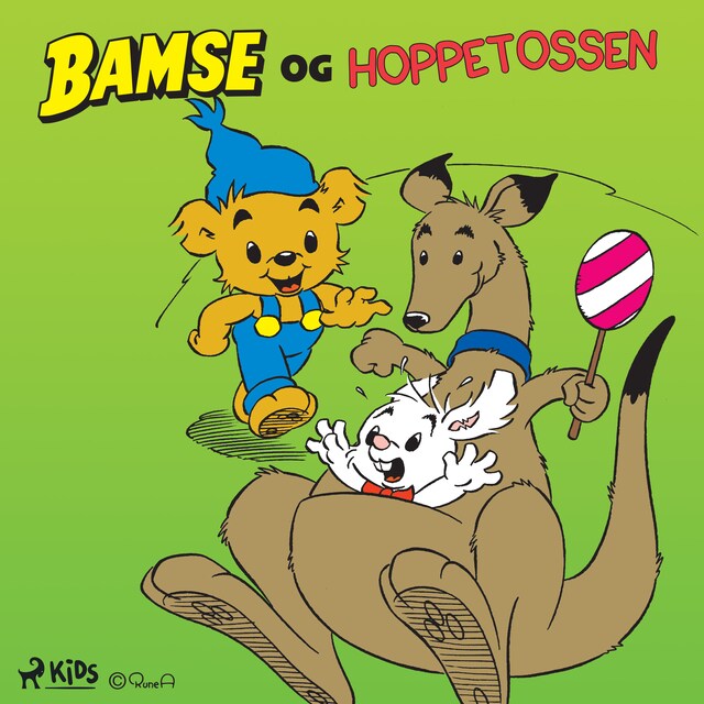 Bogomslag for Bamse og Hoppetossen