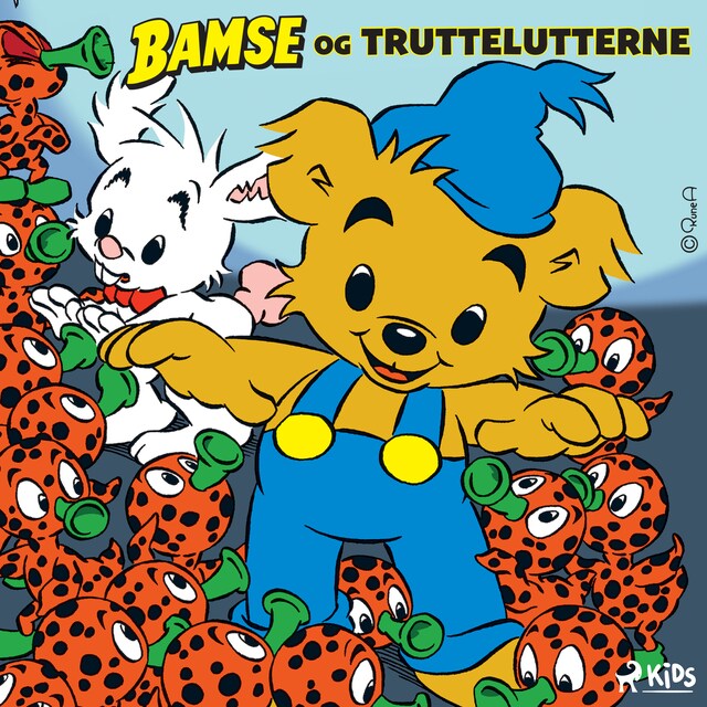 Bogomslag for Bamse og truttelutterne