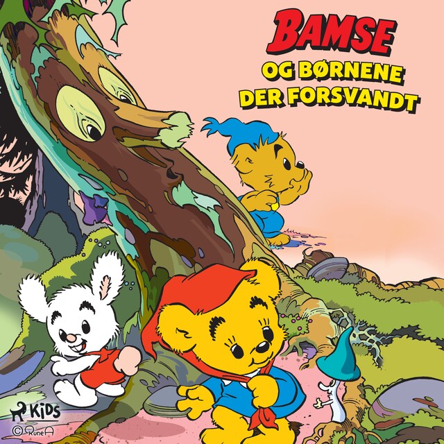 Bogomslag for Bamse og børnene der forsvandt