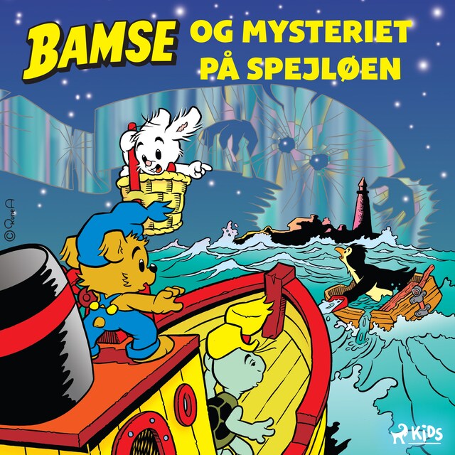 Bogomslag for Bamse og mysteriet på spejløen